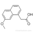 2- (7-Metoksinaftalin-1-il) asetik asit CAS 6836-22-2